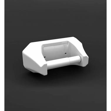 Porte-rouleau de papier toilette en porcelaine blanche, modèle Neoclássica Valadares