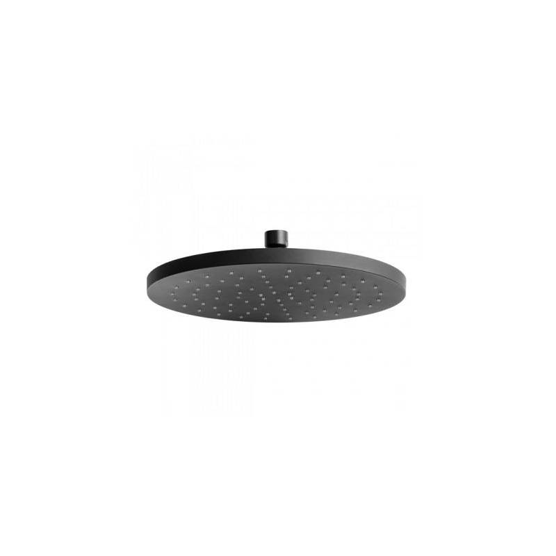 Black shower head Essenza model, Unisan brand