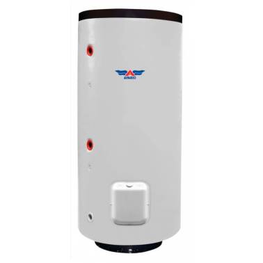 Termo eléctrico con gran capacidad para agua caliente sanitaria ACS de instalación a suelo marca Aparici. Referencia TXS200