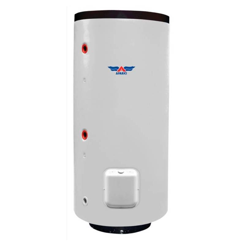 Electric water heater with large capacity for ACS domestic hot water for floor installation, Aparici brand. Reference TXS200