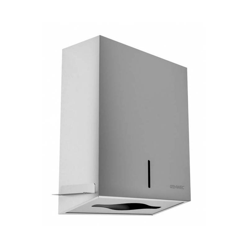 Distributeur de papier derrière le miroir Genwec