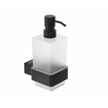Pompei Series Genwec Black Soap Dispenser