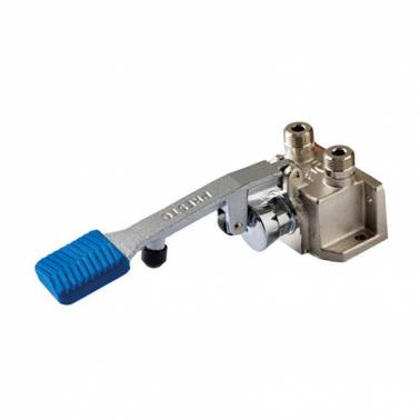 Time-controlled pedal-operated washbasin tap reference 23600 PRESTO