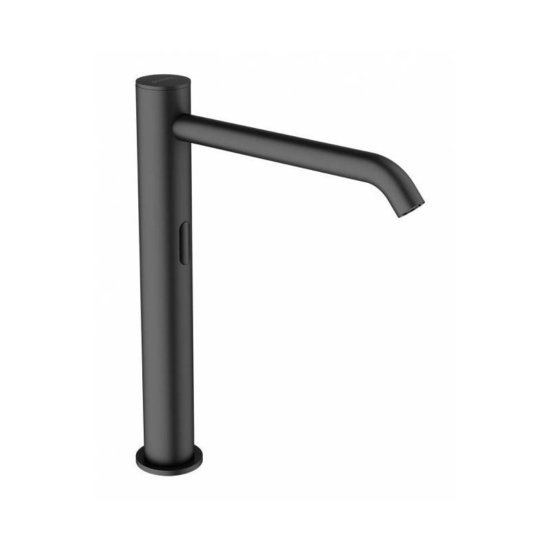 Grifo de lavabo alto de accionamiento sin contacto mediante sensor modelo KLIN color negro ref. 67136 15 41 66 marca GENEBRE