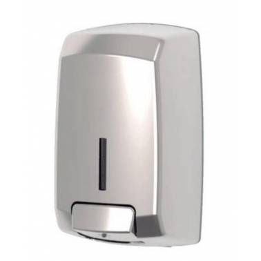 Dispensador de sabão em aço inoxidável brilhante Komercia