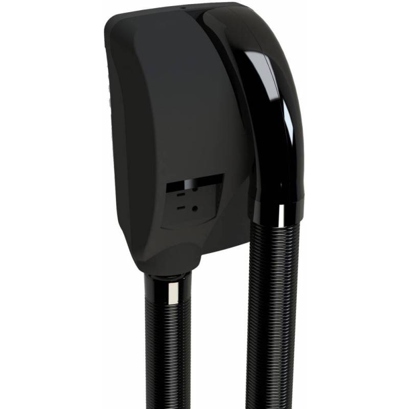 Secador de pelo negro mate con toma de afeitar monotensión y temporizador modelo Caraibe JVD