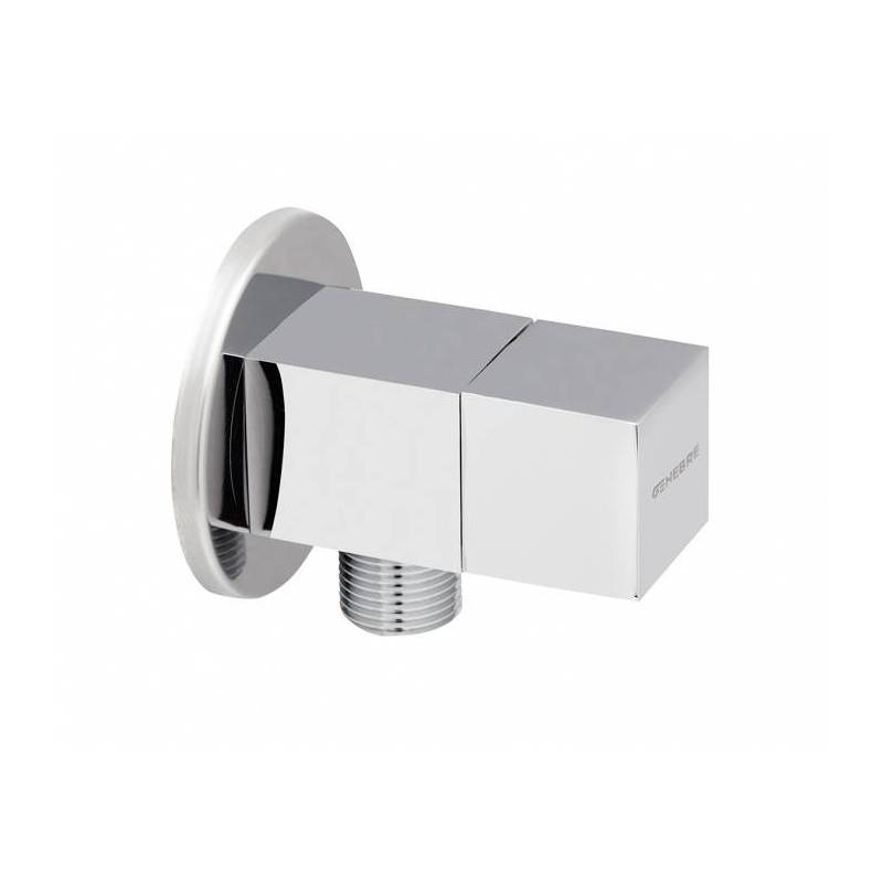 Válvula cuadrada escuadra "Cubik" 3/8" ref. 3106 04 marca GENEBRE