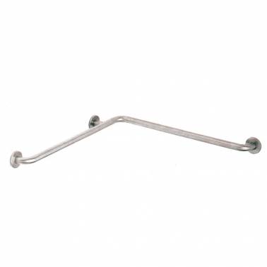 Barra para ducha con 3 puntos de apoyo acero inox satinado SIMEX