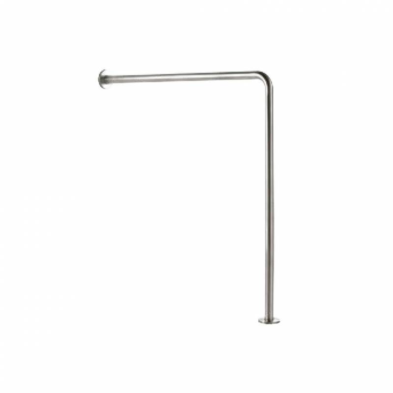 Barra angolare parete-pavimento in nylon bianco SIMEX senza incasso