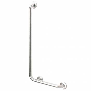 Barra en ángulo de 90º izquierda acero inox satinado SIMEX