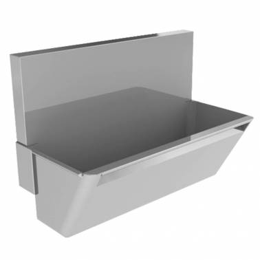 Wall mounted surgical washbasin in satin stainless steel 1500 mm SIMEX