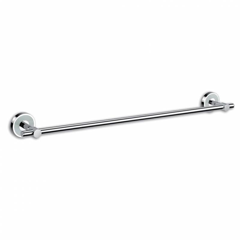 Toallero de barra recta 460 mm en latón cromado brillante SIMEX