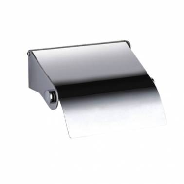 Portarrollos con faldón en acero inox satinado SIMEX Referencia 05084