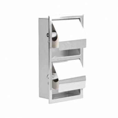 SIMEX domestics toilet paper holder 2 built-in vertical rolls