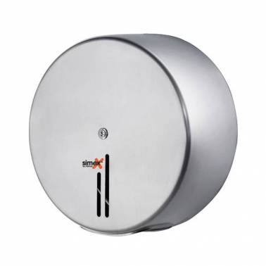 Portarrollos de papel higiénico industrial de acero inox AISI 430 SIMEX