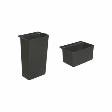Cubetas fabricadas en polietileno negro dos medidas disponibles SIMEX