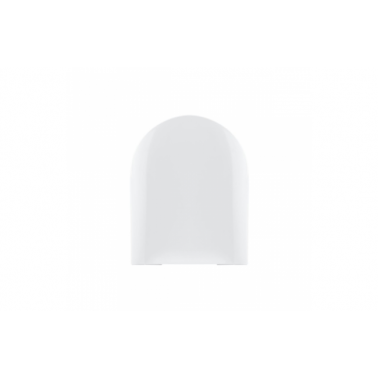 Sedile e coperchio Easyclip con chiusura rallentata per WC BTW modello Winner Confort marca Unisan frontale