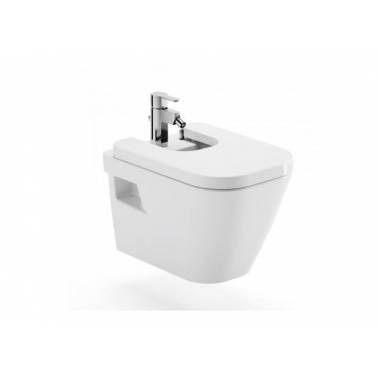 Bidé suspendido con orificios para tapa modelo Look UNISAN. Referencia 134455004U