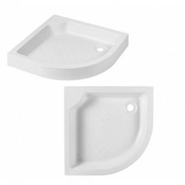 Plato de ducha angular en color blanco varias dimensiones modelo Elsy marca Unisan