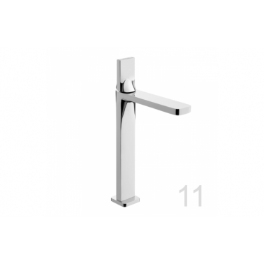 Robinet de lavabo haut modèle Ligne 42, marque Unisan Sanindusa. Référence 5554301