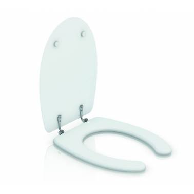 Siège et abattant pour WC ergonomique PMR référence GW11.44 de la marque Genwec, référence GW11.63.01.00