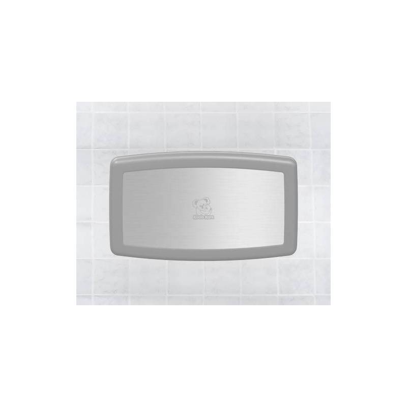 Station à langer horizontale Koala Kare Bobrick avec boîtier en acier inoxydable. Référence KB300-01SS-INB