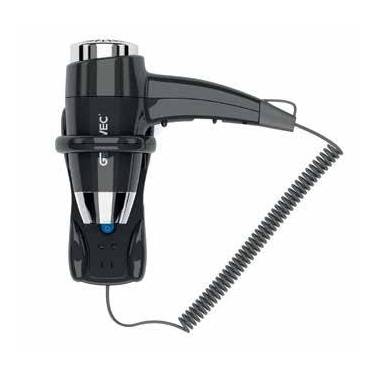 Secador de pelo de 1400W en color negro Genwec. Referencia GW02.03.01.03