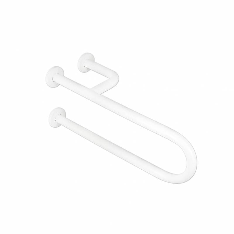 Barra fissa 3 punti di ancoraggio 800mm sinistra Simex epossidica bianca