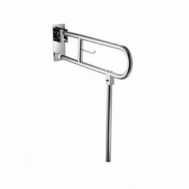 Barra abatible con pata 800mm Inox brillante marca Simex