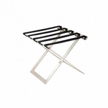 Apoyamaletas plegable de estructura inox Premium marca Simex