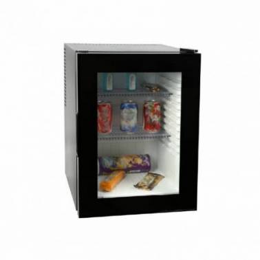 Minibar termoelettrico Simex 30L con porta in vetro nero