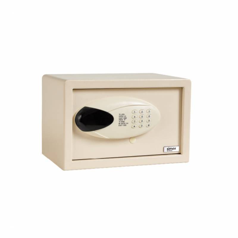 Caja fuerte digital tablet - Blanca marca Simex