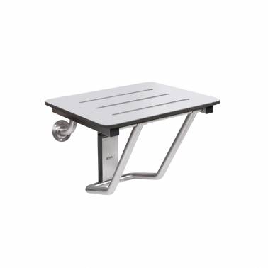 SIMEX folding seat with wall leg