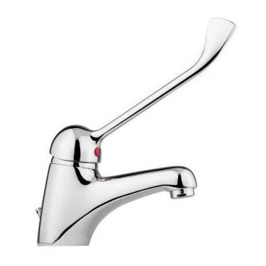 Single-lever mixer tap with gerontological handle for PMR washbasin by Komercia