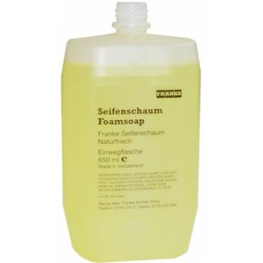 Cartouche de savon mousse pour distributeur XINX616, STRX616, RODX616, marque Franke KWC, référence EXIN616FP