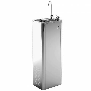 Cold water fountain AISI 304 stainless steel shiny FASTCOOL automatic activation 50L/hour Nofer brand