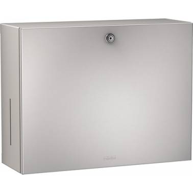 Conjunto de dispensador de sabão e toalhas de parede em aço inoxidável de 800 ml, modelo RODAN, marca Franke KWC, referência ROD