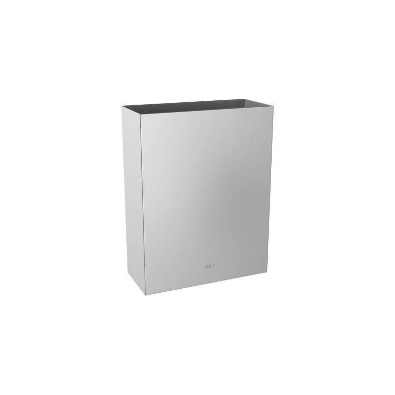 Poubelle murale en inox satiné, capacité 23 L, modèle RODAN, marque Franke KWC, référence RODX605