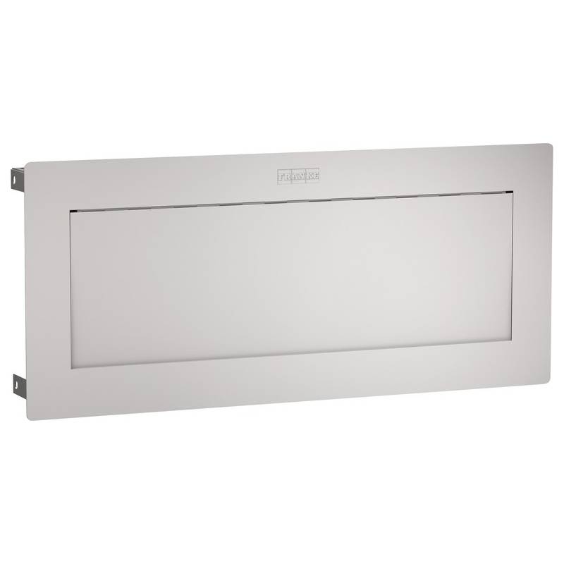 Coperchio per pattumiera da incasso in acciaio inox da appoggio, modello RODAN, marca Franke KWC, riferimento RODX605TT