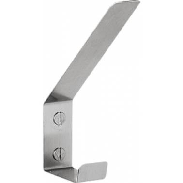 Appendino doppio da parete con finitura satinata lucida, marca Franke KWC, riferimento CHRX690