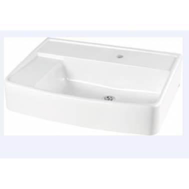 Sink with hole for the tap and rectangular basin model MIRANIT brand Franke