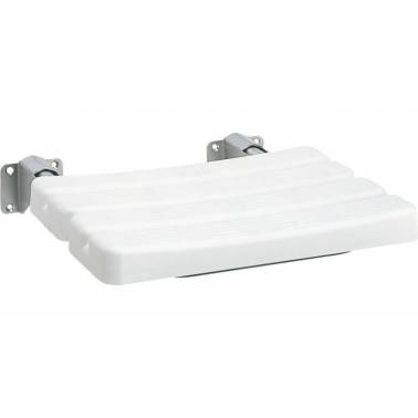 Folding wall seat made of satin-finished stainless steel, Franke KWC brand, reference CNTX400A