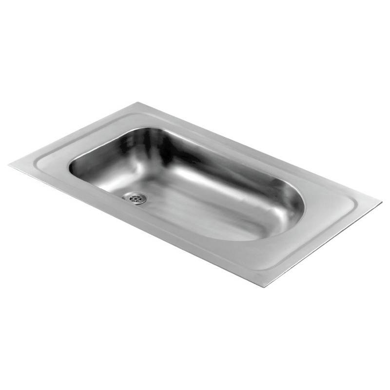 Babybadewanne aus satiniertem Edelstahl, Marke Franke, Referenz CMPX403