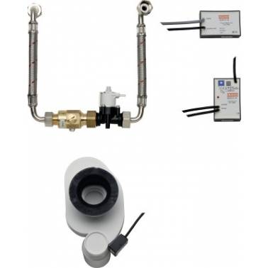 Electronic siphon for concealed installation for collective urinals, Franke KWC brand, reference AQUA422