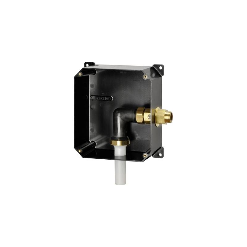 Kit de instalación básico a pared para fluxor de inodoro modelo AQUALINE marca Franke KWC, referencia AQRM558