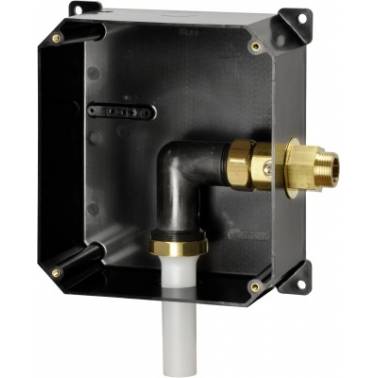 Kit de instalación básico con grupo de grifería I para fluxor de inodoro modelo AQUALINE marca Franke KWC, referencia AQRM555