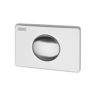 Placca di comando WC in acciaio inox, marca Franke KWC, riferimento AQUA557