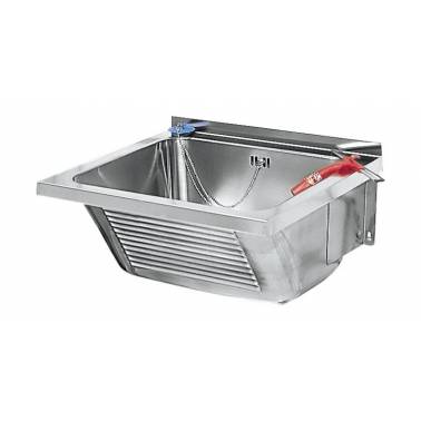 Pia industrial em aço inox acetinado, modelo SIRIUS, marca Franke KWC, referência LTJ450