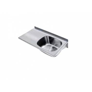 Lavello multiuso in acciaio inox con ripiano destro, modello SIRIUS, marca Franke KWC, riferimento BS333