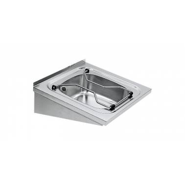 Lavello a parete per lo svuotamento dei rifiuti liquidi, modello SIRIUS, in acciaio inox, marca Franke KWC, riferimento WB500GV
